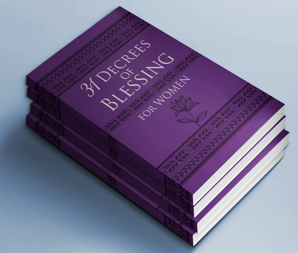 31 Decrees of Blessing for Women Book - Patricia King
